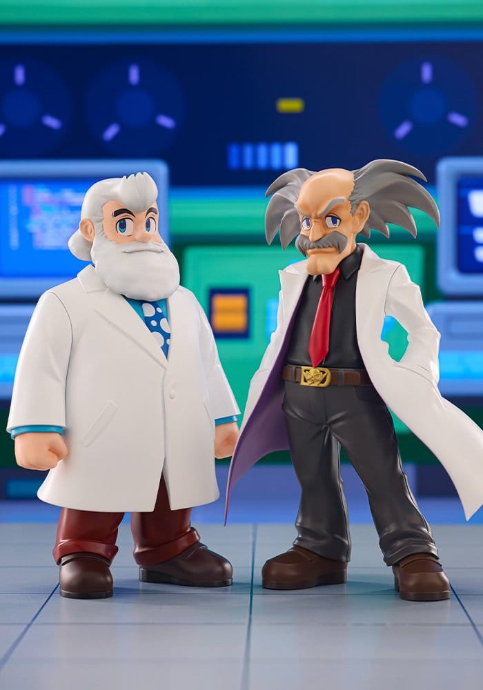 [PREORDINE] Action Figure Mega Man Oshi Works 2-Pack: Dr. Wily & Dr. Light - Kotobukiya - Statue