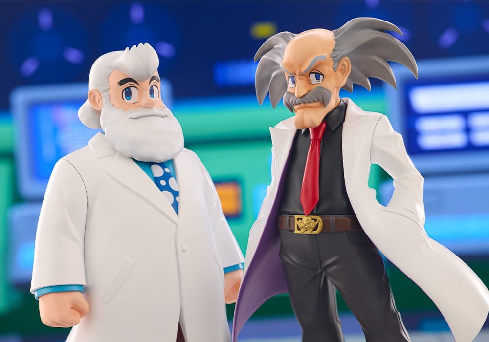 [PREORDINE] Action Figure Mega Man Oshi Works 2-Pack: Dr. Wily & Dr. Light - Kotobukiya - Statue