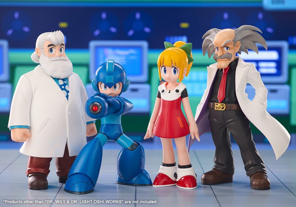 [PREORDINE] Action Figure Mega Man Oshi Works 2-Pack: Dr. Wily & Dr. Light - Kotobukiya - Statue