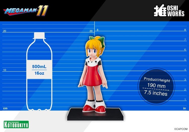 [PREORDINE] Mega Man - Action Figure Roll Oshi Works Kotobukiya 19 cm - Kotobukiya - Statue
