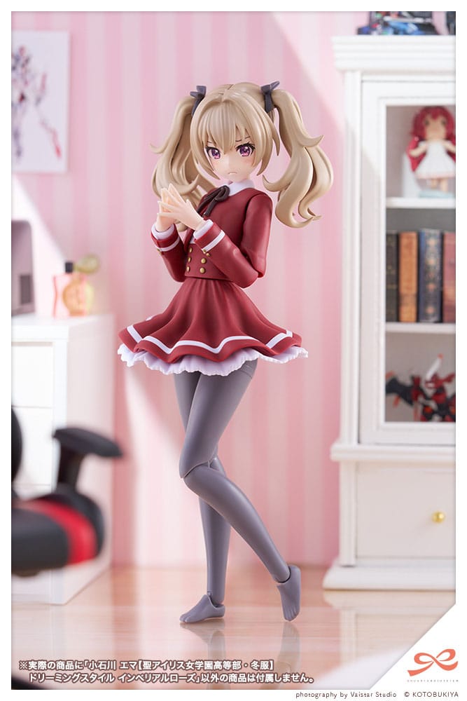 [PREORDER] Sousai Shojo Teien Plastic Model Kit 1/10 Emma Koishikawa (St. Iris Gakuen Girl´s High School Winter Clothes) Dreaming Style Imperial Rose 14 cm