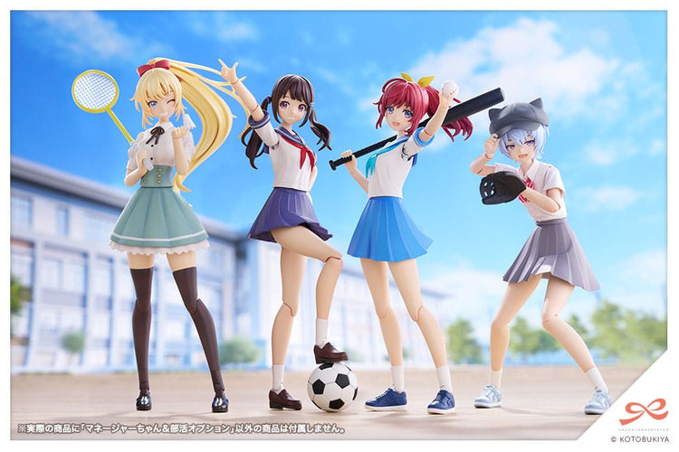 [PREORDINE] Sousai Shojo Teien Model Kit 1/10 Club Manager & Attrezzatura Sportiva 15 cm - Kotobukiya - Model kit