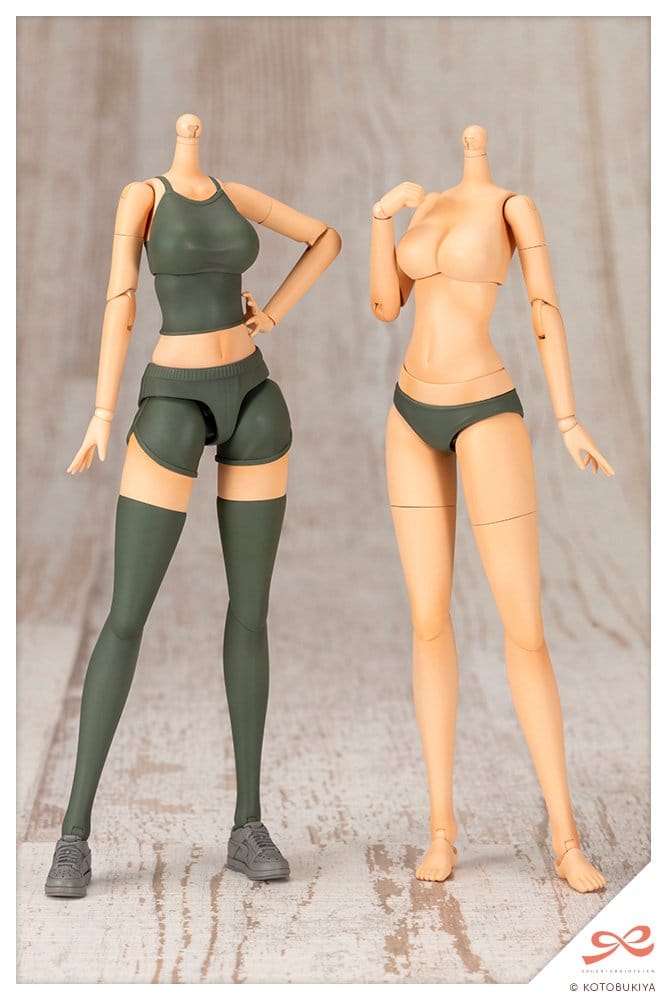 [PREORDINE] Sousai Shojo Teien - Model Kit Training Wolf Skin Color D 16cm - Kotobukiya - Model kit