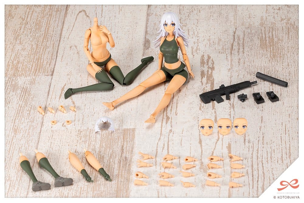 [PREORDINE] Sousai Shojo Teien - Model Kit Training Wolf Skin Color D 16cm - Kotobukiya - Model kit