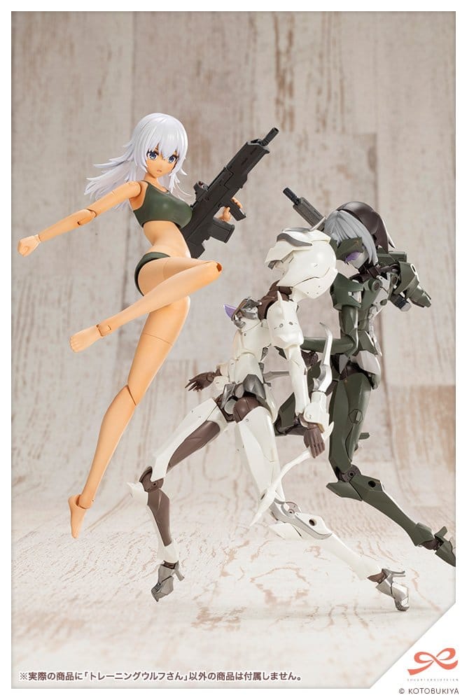 [PREORDINE] Sousai Shojo Teien - Model Kit Training Wolf Skin Color D 16cm - Kotobukiya - Model kit