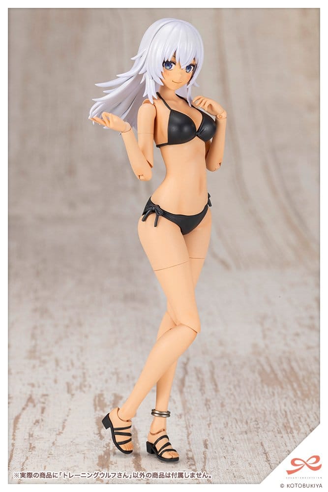 [PREORDINE] Sousai Shojo Teien - Model Kit Training Wolf Skin Color D 16cm - Kotobukiya - Model kit