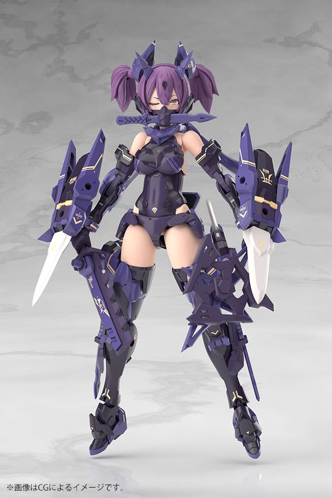 Megami Device: Model Kit Asra Ninja Kaname Shadow Edition Full Package 14 cm - Kotobukiya - Model kit