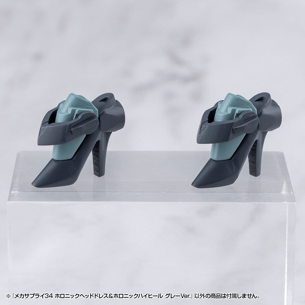[PREORDINE] Kotobukiya M.S.G. - Set Accessori Model Kit Holonic Headdress & High Heels Grey Ver. - Kotobukiya - Model kit