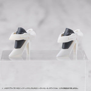 [PREORDINE] Kotobukiya M.S.G. - Set Accessori Model Kit Holonic Headdress & High Heels White Ver. - Kotobukiya - Model kit
