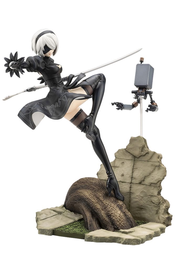 NIER AUTOMATA VER. 1.1A - 2B - Statue ARTFXJ 1/8 24cm