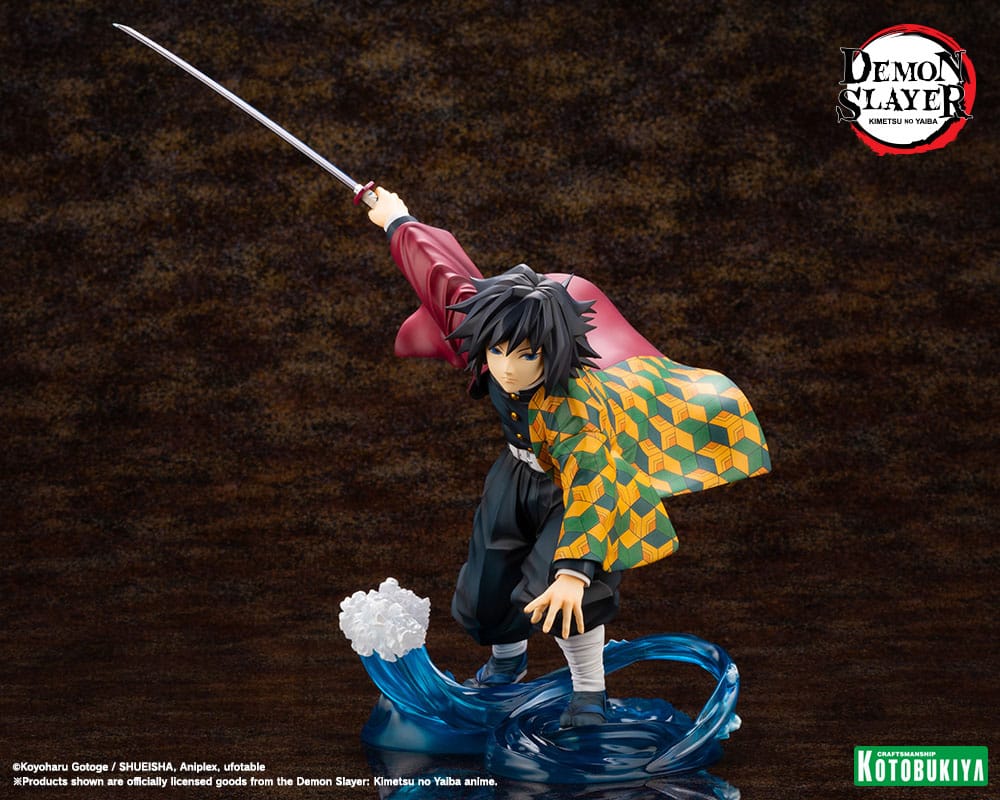 [PREORDINE] Demon Slayer: Statua 1/8 Giyu Tomioka 21 cm - Kotobukiya - Kotobukiya - Statue