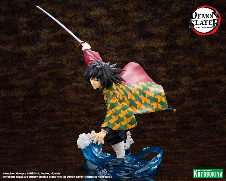 [PREORDINE] Demon Slayer: Statua 1/8 Giyu Tomioka 21 cm - Kotobukiya - Kotobukiya - Statue