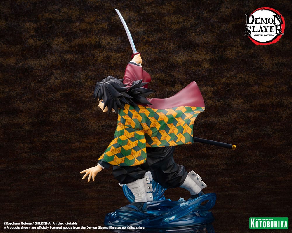 [PREORDINE] Demon Slayer: Statua 1/8 Giyu Tomioka 21 cm - Kotobukiya - Kotobukiya - Statue