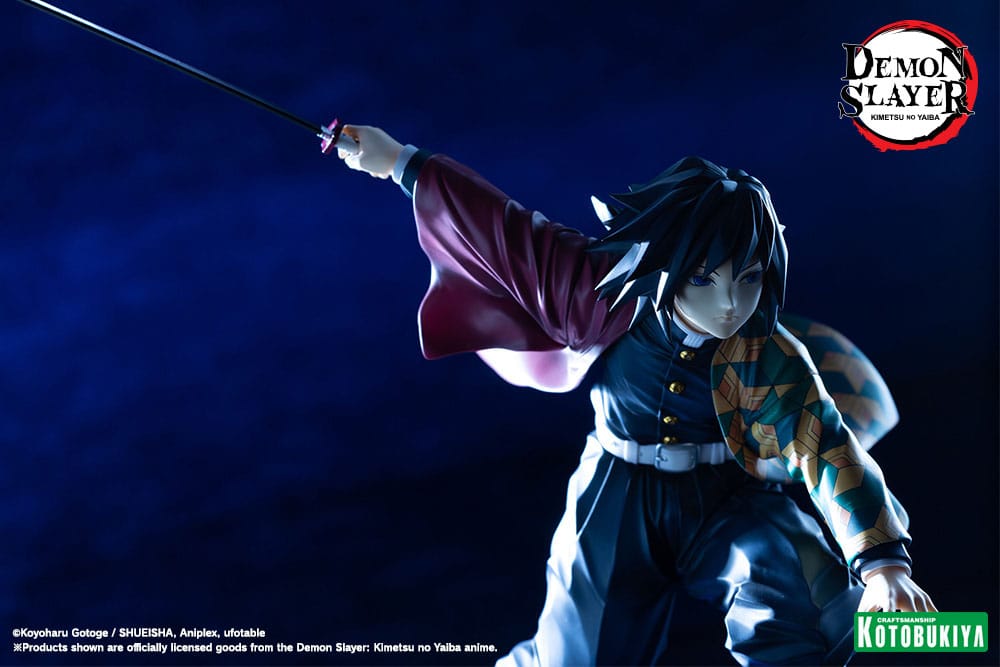 [PREORDINE] Demon Slayer: Statua 1/8 Giyu Tomioka 21 cm - Kotobukiya - Kotobukiya - Statue