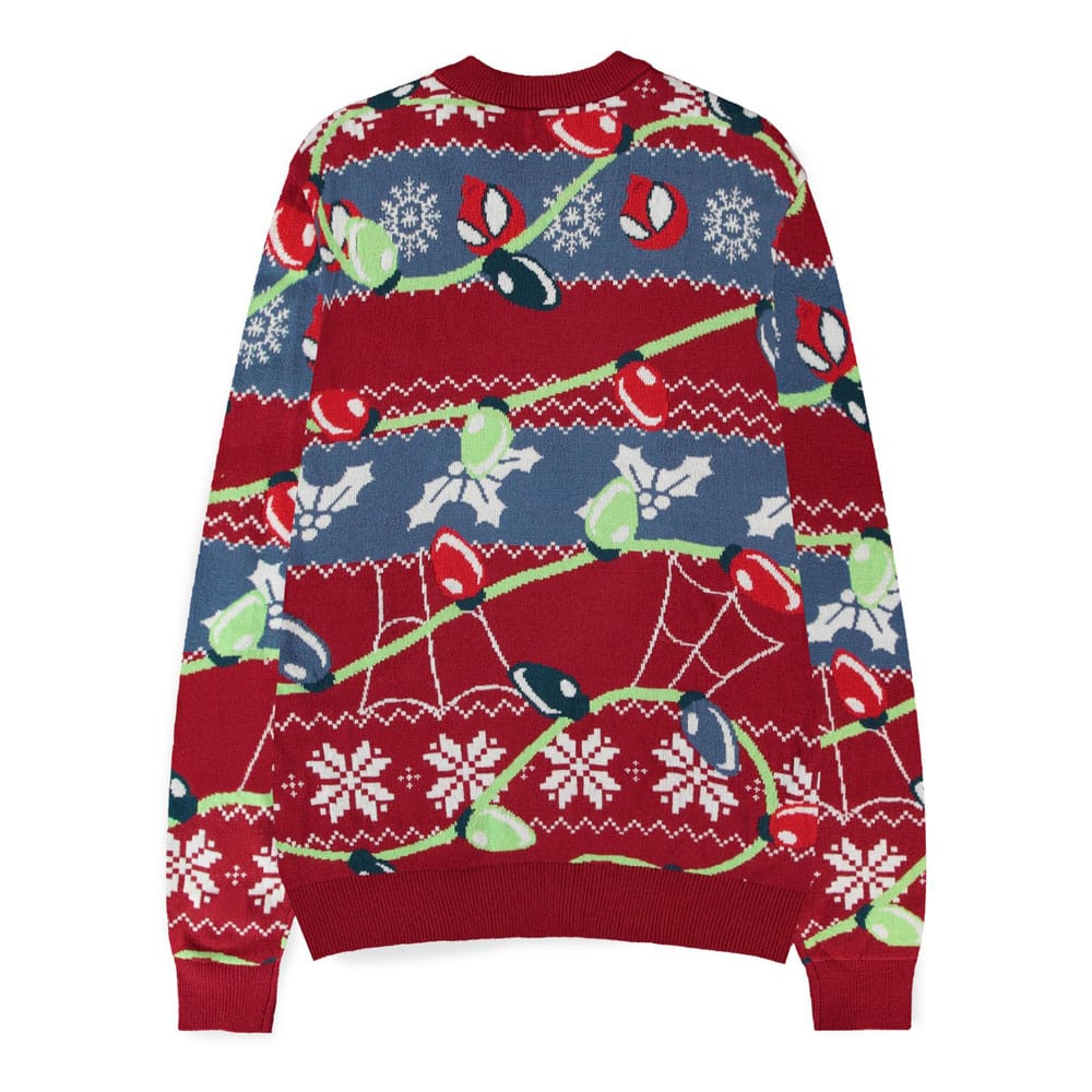 [PREORDER] Spider-Man Sweater Swing into the Holidays (Christmas Jumper) Size S