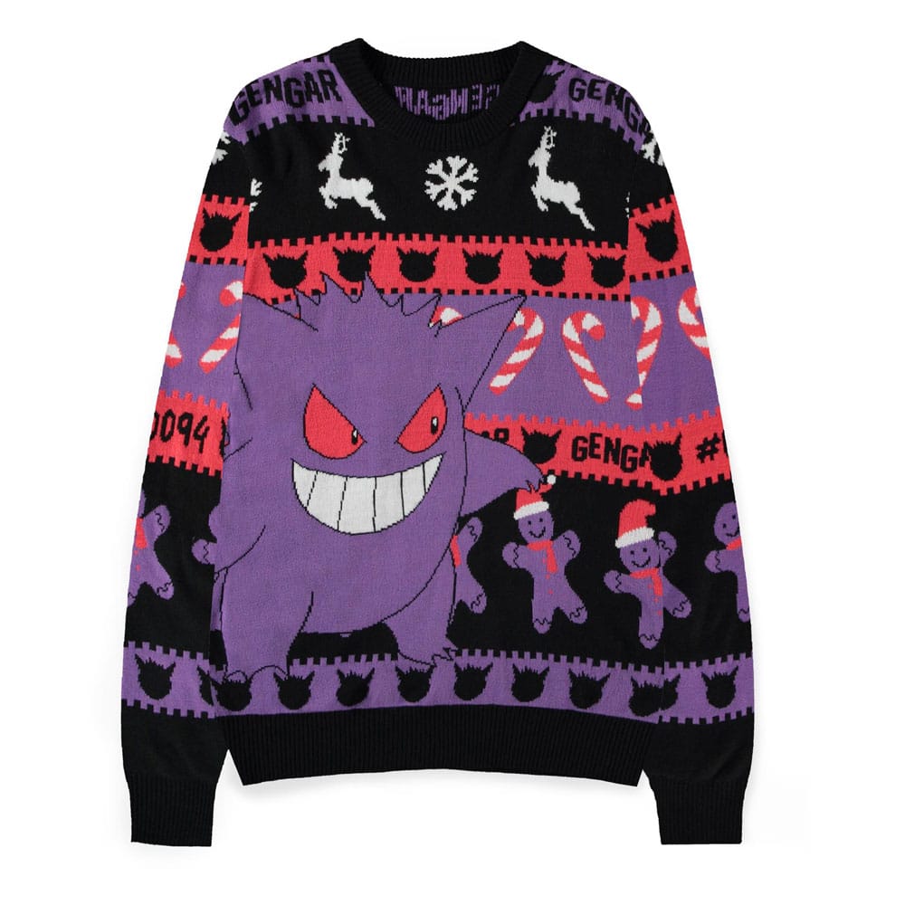 [PREORDER] POKEMON - Gengar - Christmas Jumper (M)