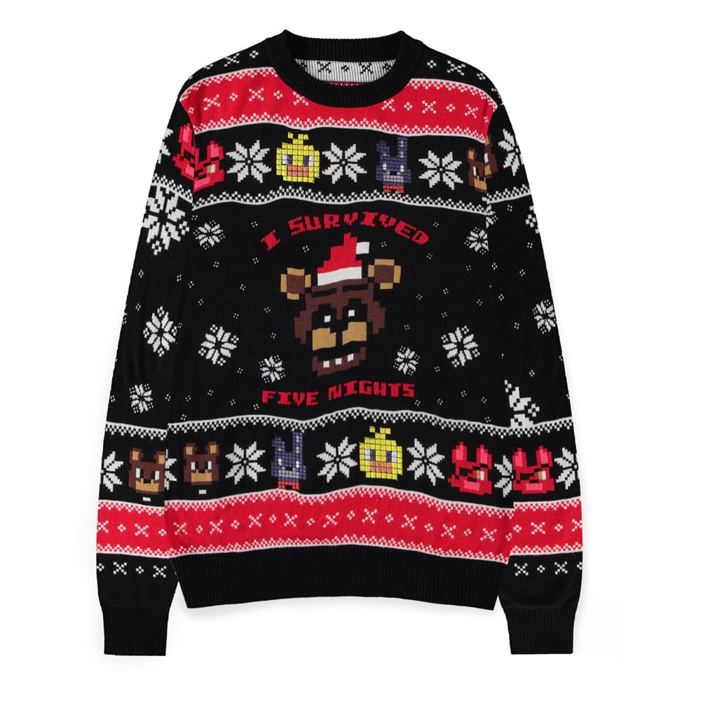 [PREORDER] FIVE NIGHTS AT FREEDY'S - Happy Holidays - Christmas Jumper (S)
