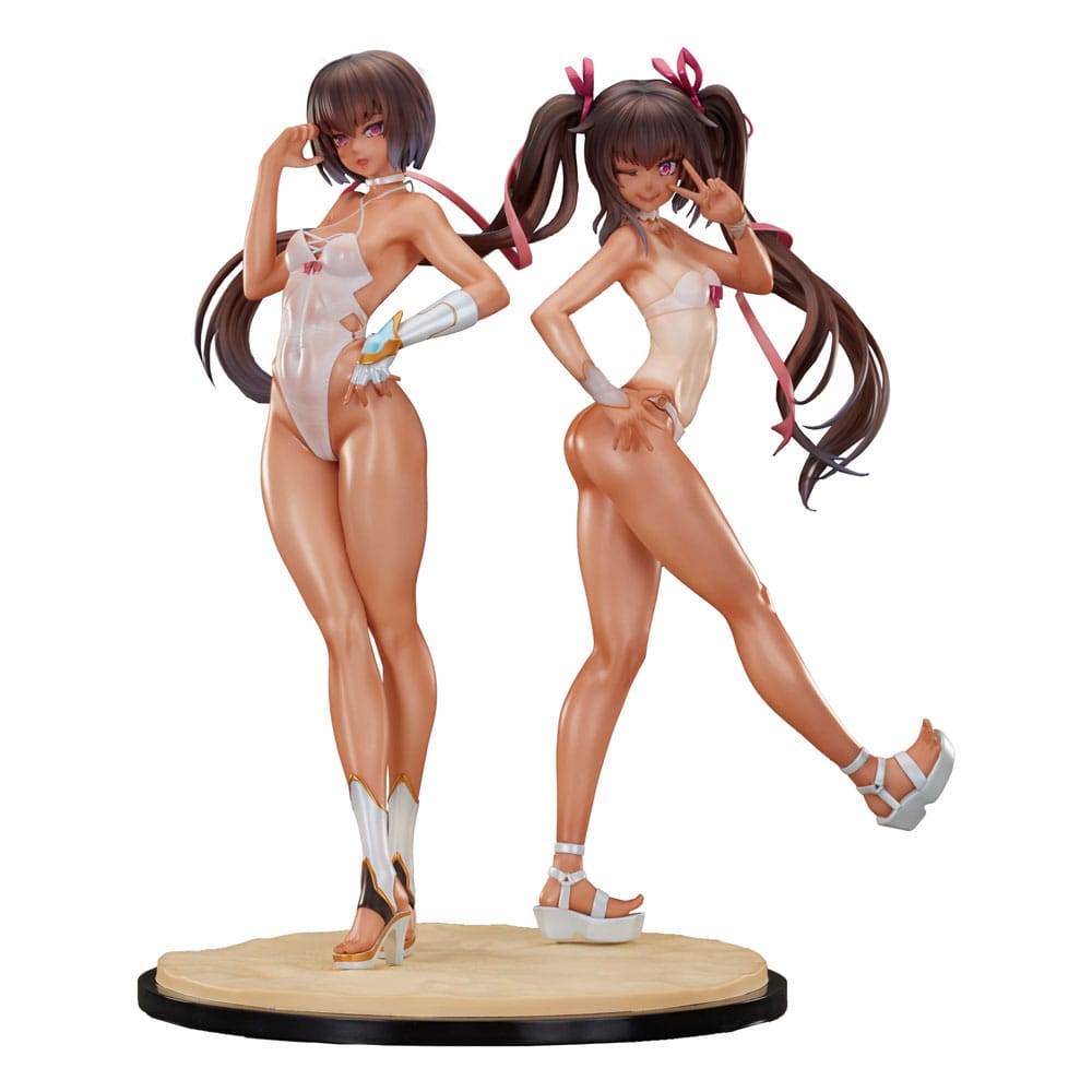 [PREORDER] Taimanin RPG Set of 2 PVC Statue 1/6 Adult Yukikaze and Young Yukikaze Swimsuits Ver. 28 cm