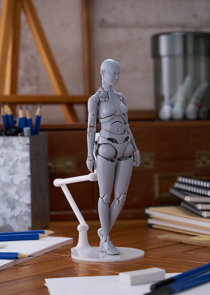 [PREORDINE] Figma Action Figure Drawing Doll Stile Nishimura - Olive Gray 21 cm - Max Factory - Action figures