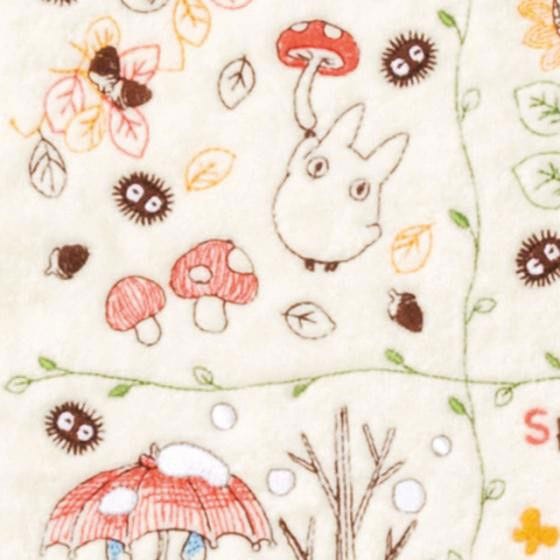 [PREORDER] My Neighbor Totoro Mini Towel Wreath of Nuts 25 x 25 cm