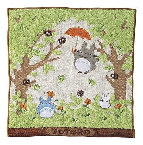 [PREORDER] My Neighbor Totoro Mini Towel Shade of the Tree 25 x 25 cm