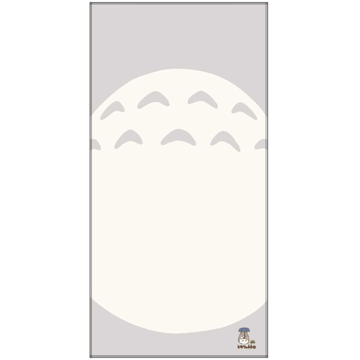 [PREORDER] MY NEIGHBOR TOTORO - Totoro's Belly - Big Towel 60x120cm