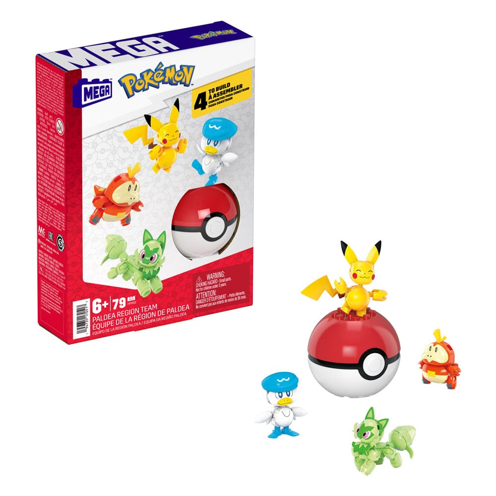 [PREORDER] Pokémon Mega Construx Construction Set Paldea Region Team