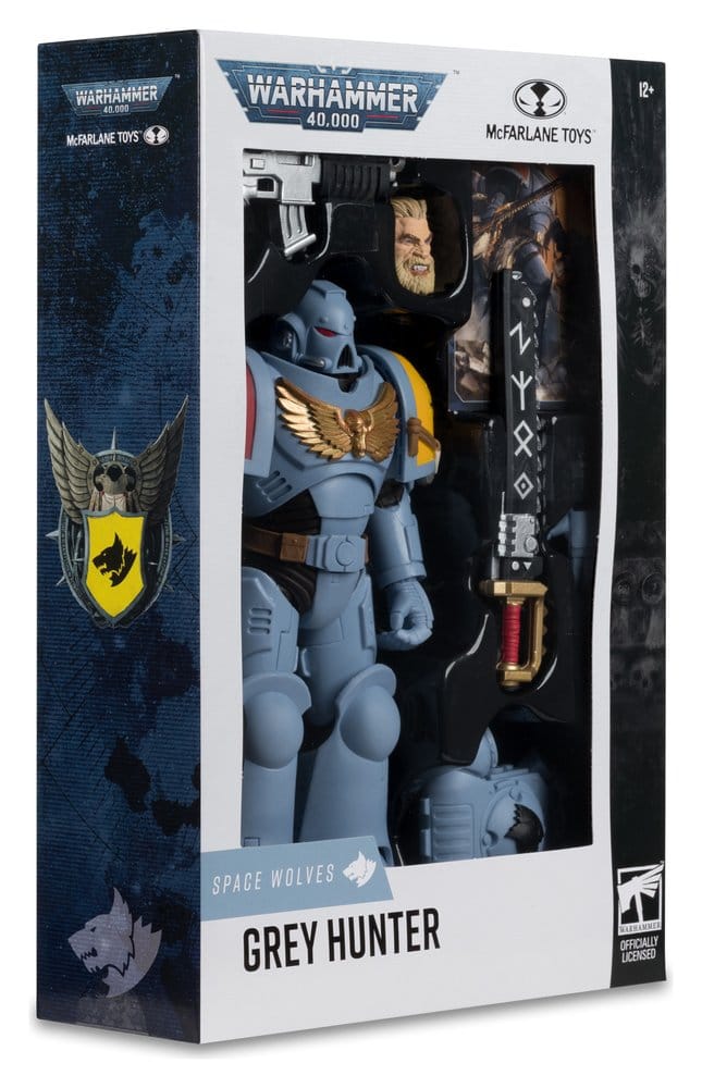 Action Figure Warhammer 40.000: Grey Hunter (Space Wolves) 18 cm - McFarlane Toys - Action figures