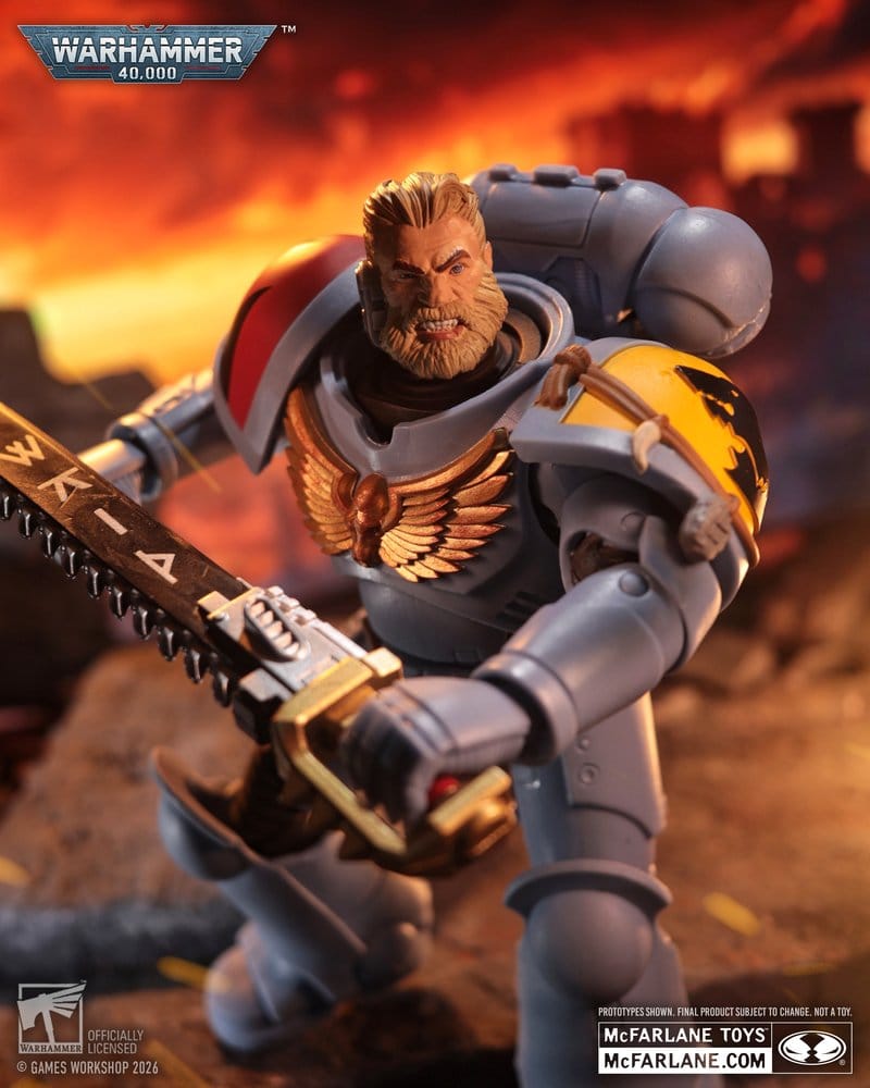 Action Figure Warhammer 40.000: Grey Hunter (Space Wolves) 18 cm - McFarlane Toys - Action figures