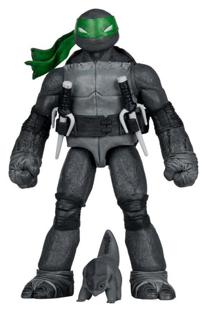 Tartarughe Ninja Action Figure Page Punchers (Bianco, Nero e Verde) - Edizione Limitata - McFarlane Toys - Action figures