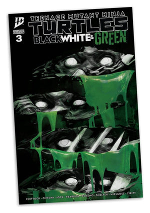 Tartarughe Ninja Action Figure Page Punchers (Bianco, Nero e Verde) - Edizione Limitata - McFarlane Toys - Action figures