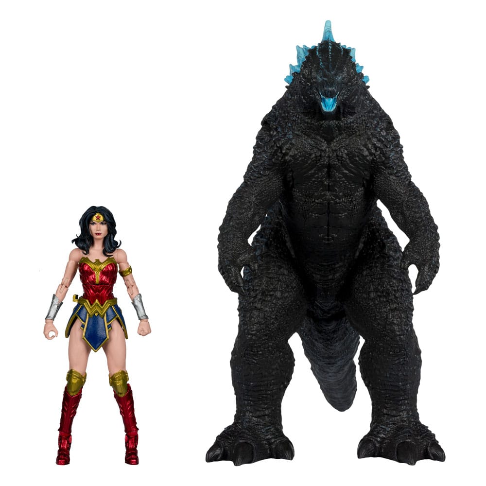 DC Multiverse Action Figure 2-Pack: Wonder Woman vs. Godzilla Atomic Blast 18cm - McFarlane Toys - Action figures