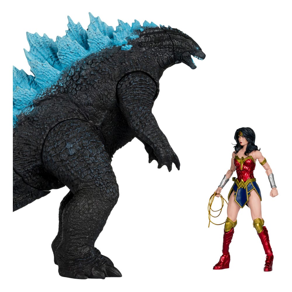 DC Multiverse Action Figure 2-Pack: Wonder Woman vs. Godzilla Atomic Blast 18cm - McFarlane Toys - Action figures
