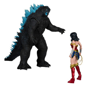 DC Multiverse Action Figure 2-Pack: Wonder Woman vs. Godzilla Atomic Blast 18cm - McFarlane Toys - Action figures