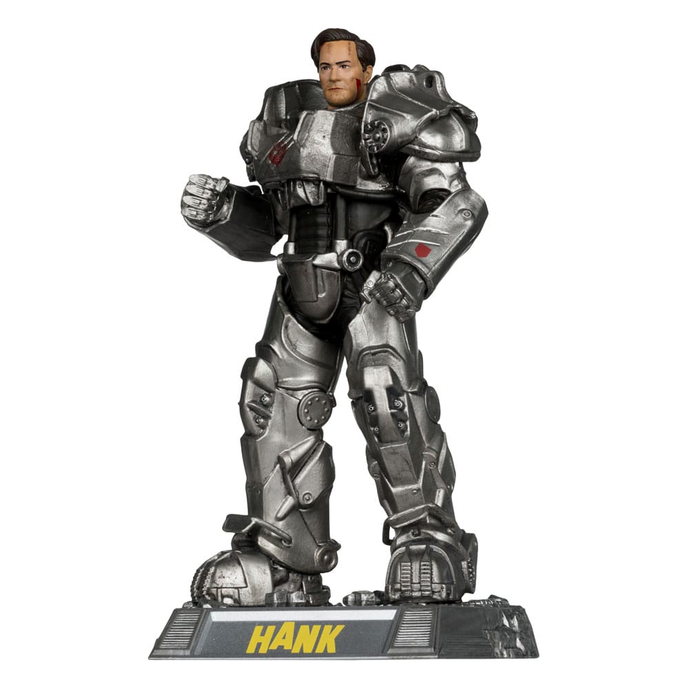 Action Figure Fallout: Hank MacLean (Stagione 2) Red Platinum Edition 17 cm - McFarlane Toys - Action figures