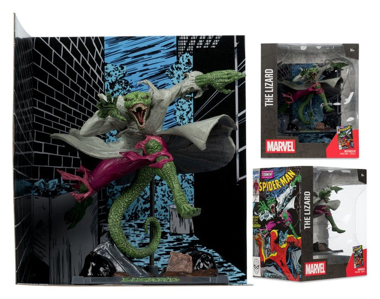 Statua Marvel The Lizard 1/10 - Spider-Man #2 - McFarlane Toys - McFarlane Toys - Statue