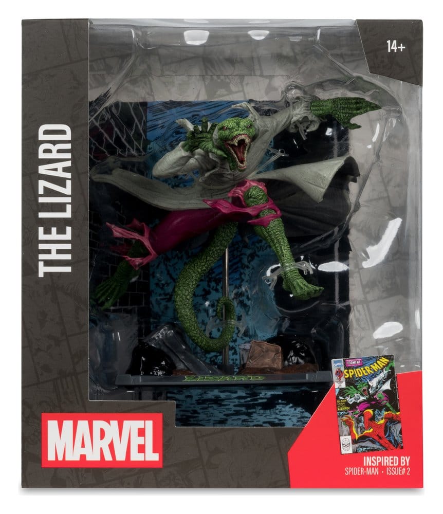Statua Marvel The Lizard 1/10 - Spider-Man #2 - McFarlane Toys - McFarlane Toys - Statue