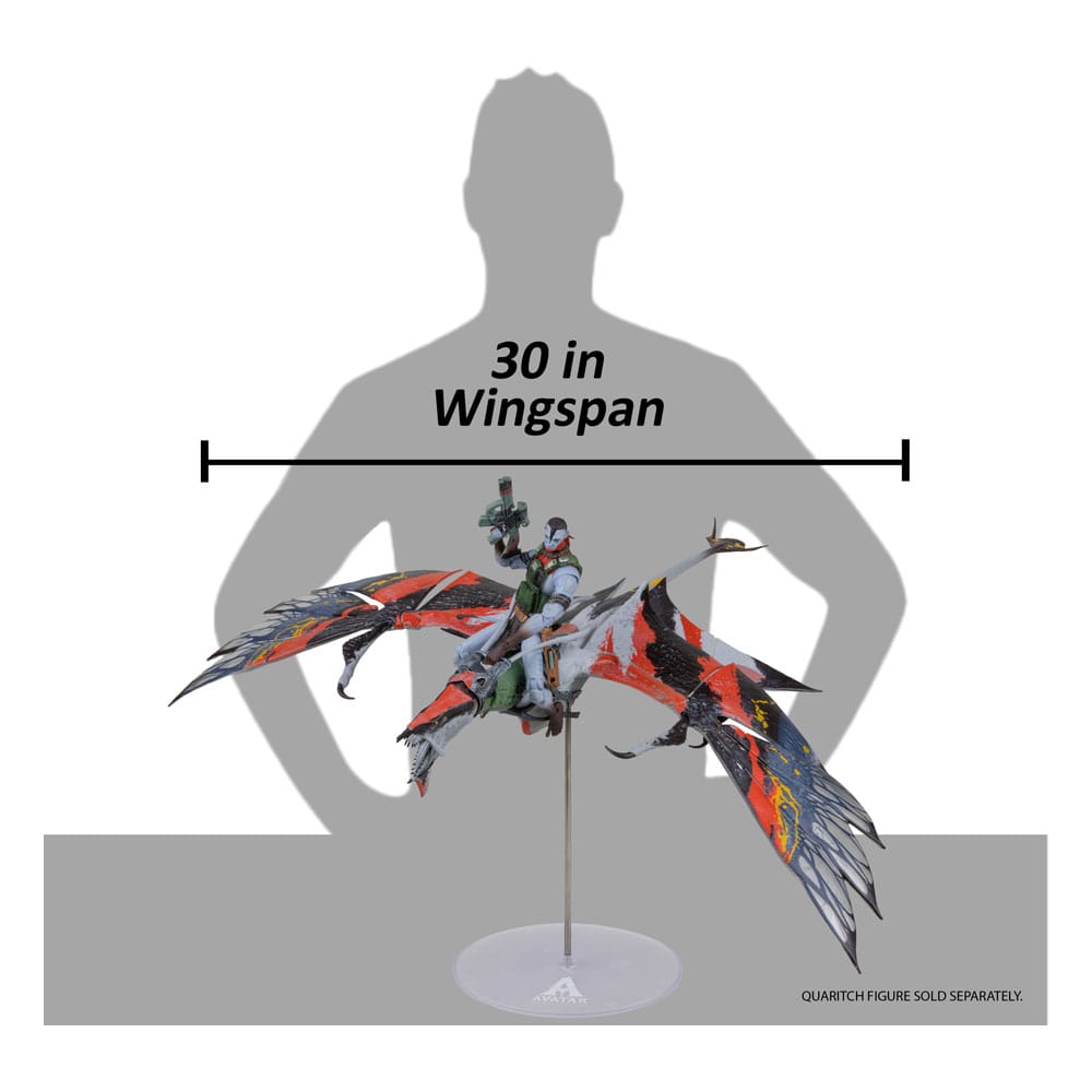 Avatar: Fire and Ash - Action Figure Banshee di Quaritch - McFarlane Toys - Action figures