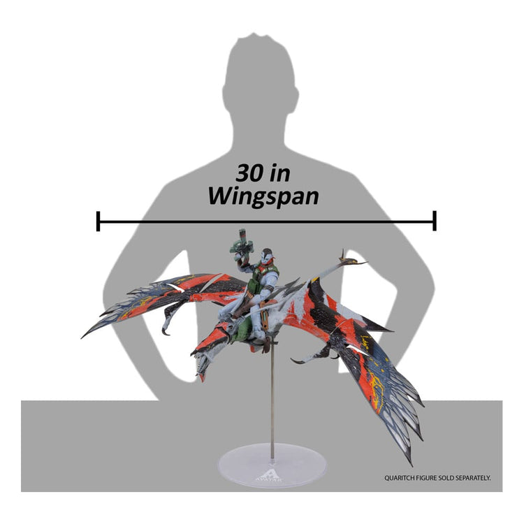Avatar: Fire and Ash - Action Figure Banshee di Quaritch - McFarlane Toys - Action figures