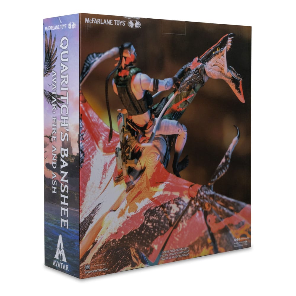 Avatar: Fire and Ash - Action Figure Banshee di Quaritch - McFarlane Toys - Action figures