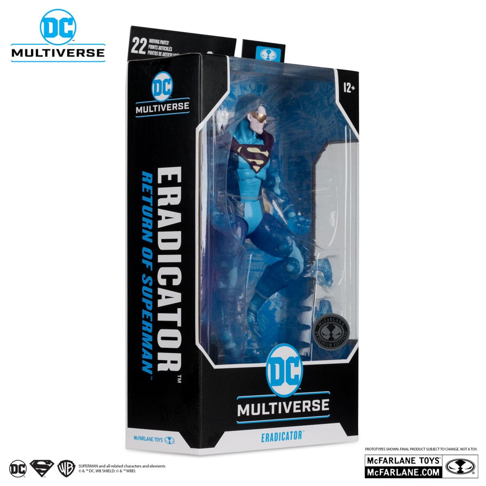 Action Figure DC Multiverse: Eradicator (Platinum Edition) 18 cm - McFarlane Toys - Action figures