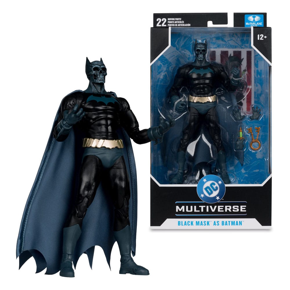 DC Multiverse Action Figure: Black Mask as Batman (Beneath the Mask) 18 cm - McFarlane Toys - Action figures