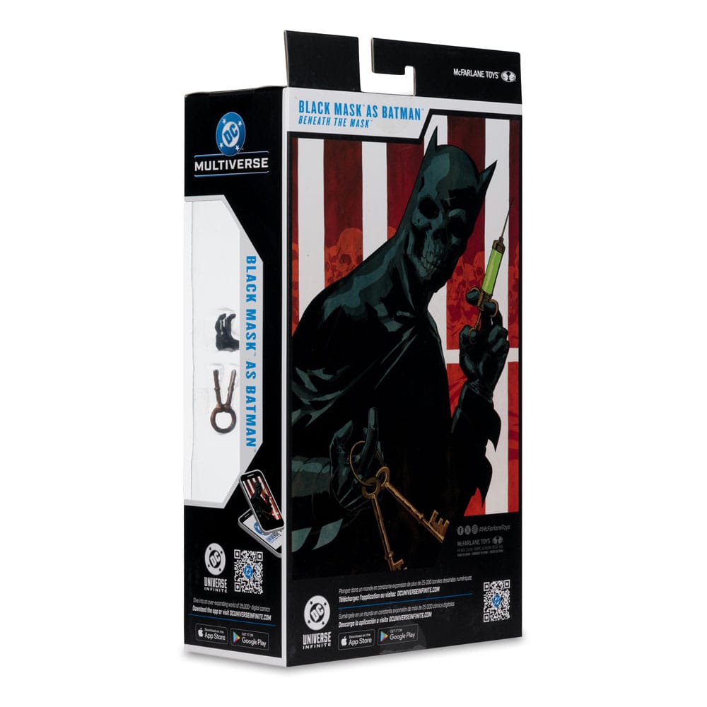DC Multiverse Action Figure: Black Mask as Batman (Beneath the Mask) 18 cm - McFarlane Toys - Action figures