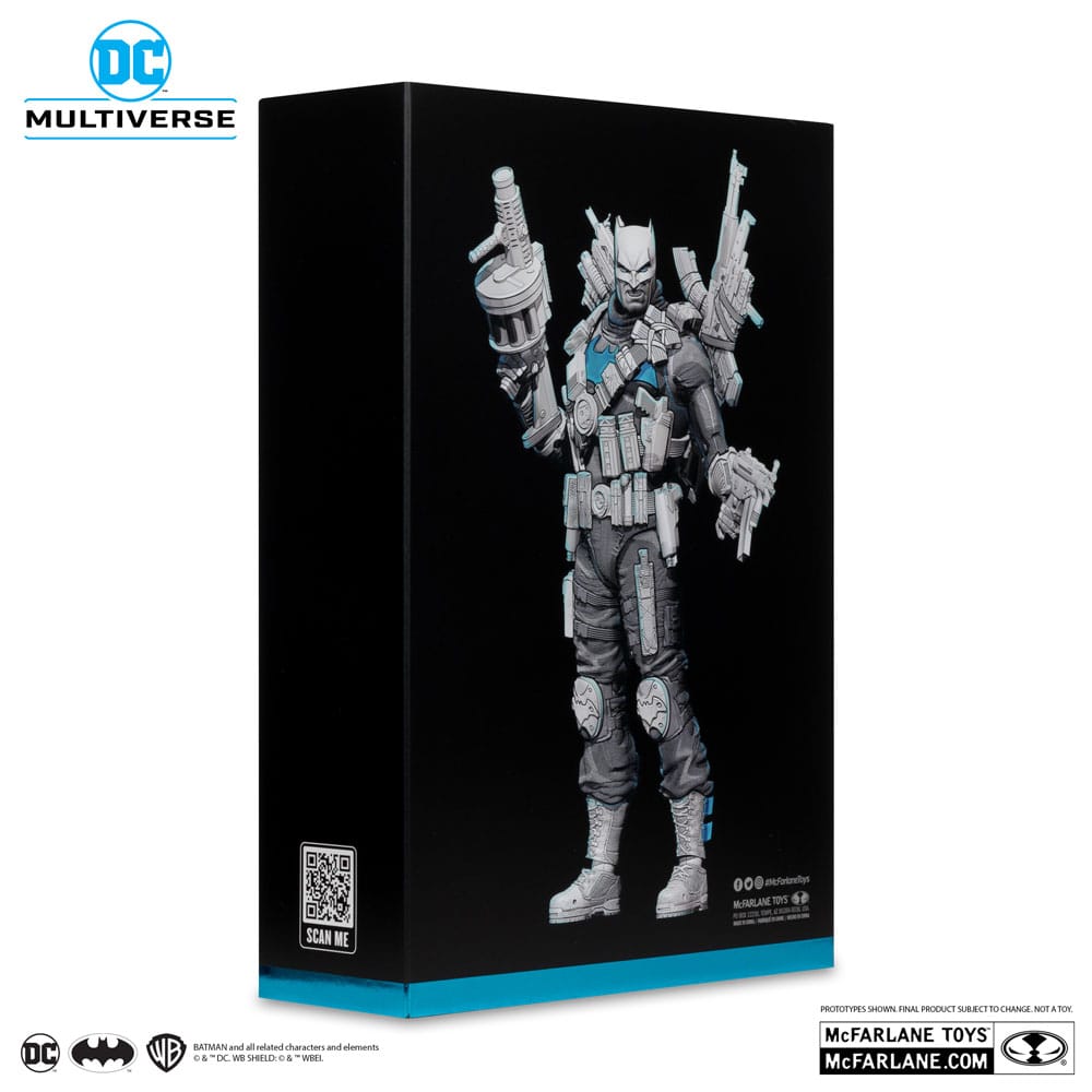 Action Figure DC Multiverse: The Grim Knight (Dark Nights Metal) - Edizione Black & White - McFarlane Toys - Action figures