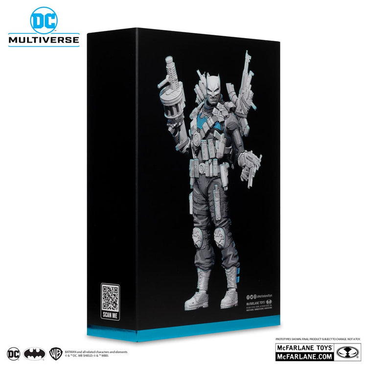Action Figure DC Multiverse: The Grim Knight (Dark Nights Metal) - Edizione Black & White - McFarlane Toys - Action figures