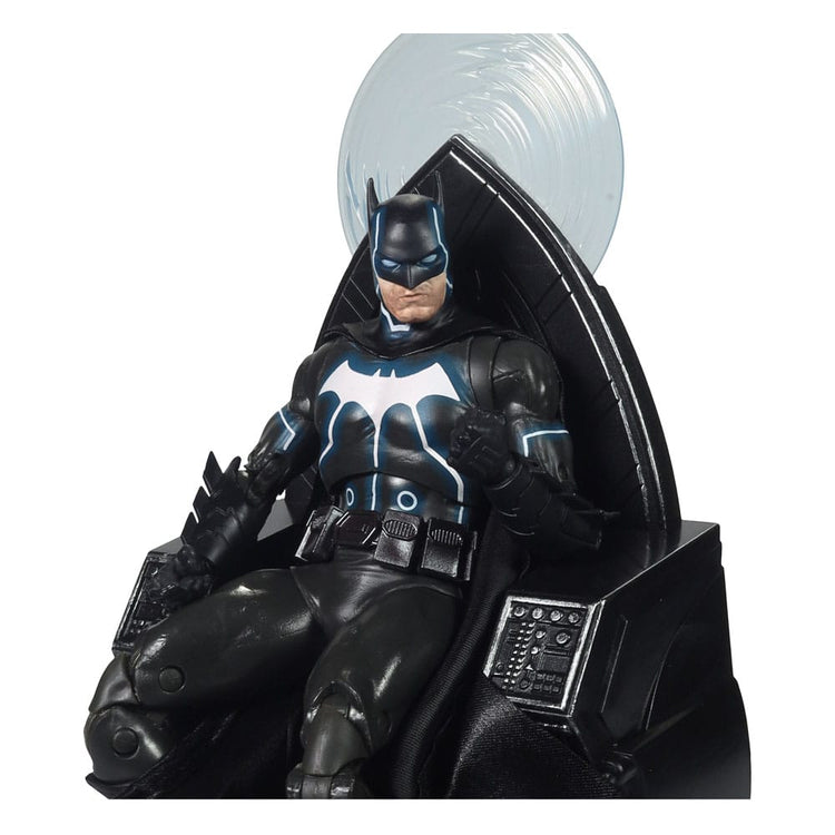 Action Figure DC Multiverse McFarlane: Batman (Darkseid War) con Sedia Mobius - 18 cm - McFarlane Toys - Action figures