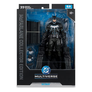 Action Figure DC Multiverse McFarlane: Batman (Darkseid War) con Sedia Mobius - 18 cm - McFarlane Toys - Action figures
