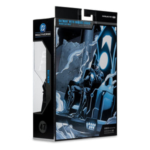 Action Figure DC Multiverse McFarlane: Batman (Darkseid War) con Sedia Mobius - 18 cm - McFarlane Toys - Action figures