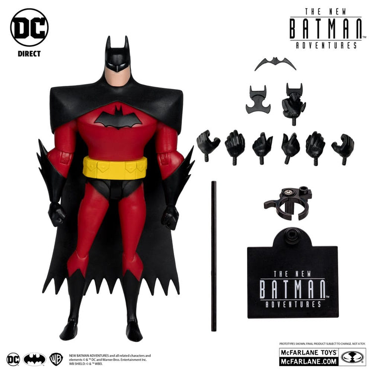 Batman Silver Platinum Edition Action Figure 18 cm - The New Batman Adventures - McFarlane Toys - Action figures