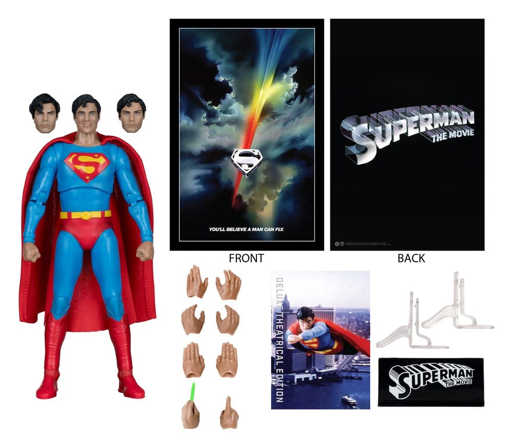 [PREORDINE] Superman (1978) Action Figure Deluxe 19 cm - McFarlane Toys - McFarlane Toys - Action figures